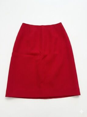 Dana Buchman Red Pencil Skirt - Sleek Women's Tailored Skirt-size 10-new